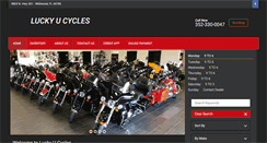 Desktop Screenshot of luckyucycles.com