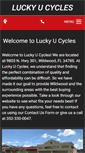 Mobile Screenshot of luckyucycles.com